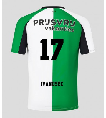 Feyenoord Luka Ivanusec #17 Tredje Tröja 2024-25 Kortärmad